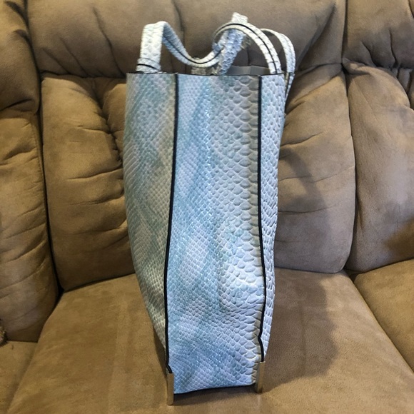 Antonio Melani lt blue tote - Picture 4 of 8